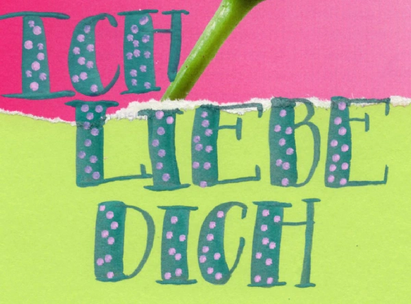 Handgefertigte Karten